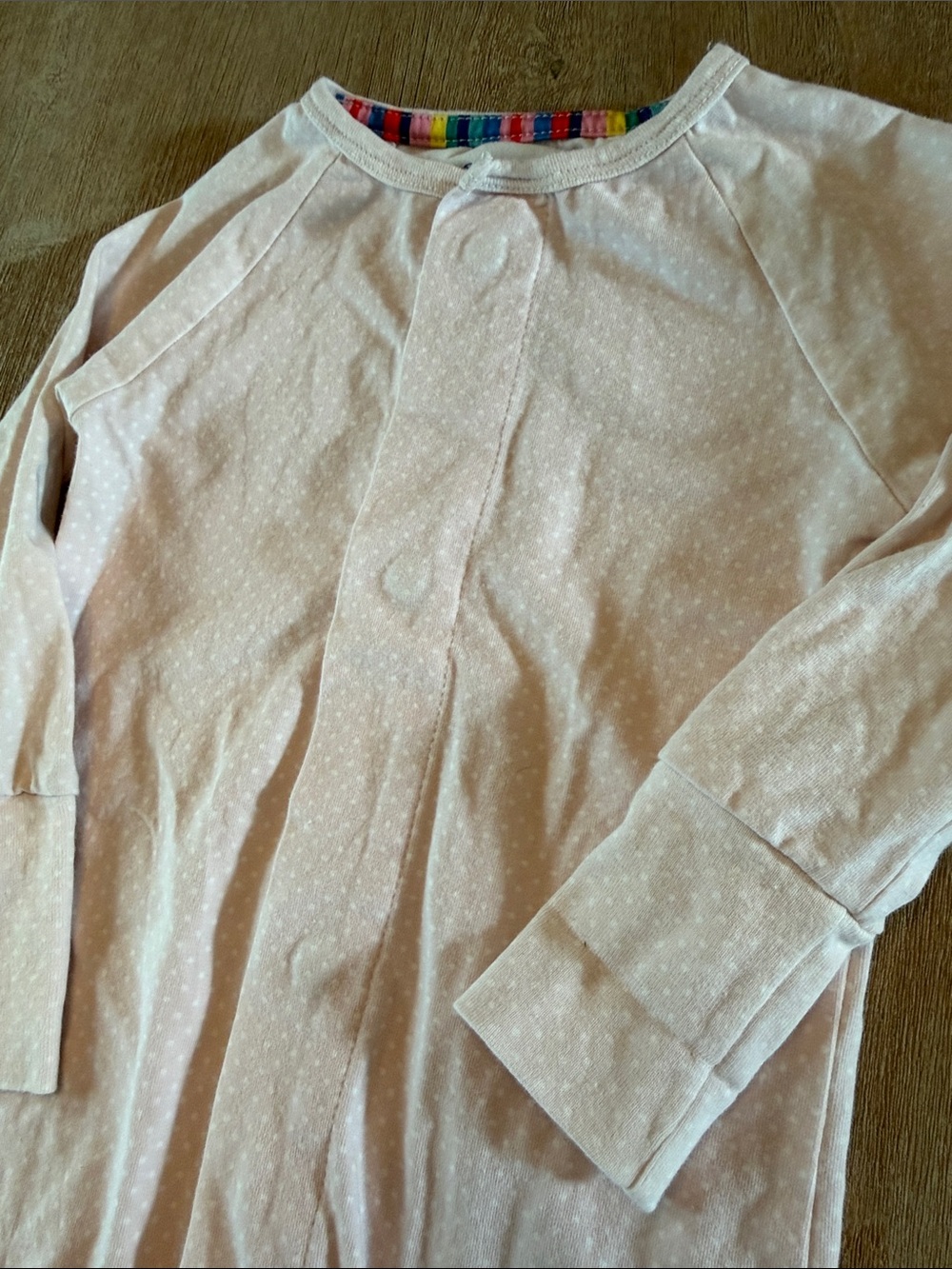 Magnetic Me Light Pink One-Piece Footed Pajama - Picture 3 of 8
